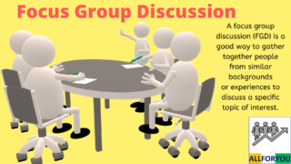 FGD म्हणजे काय? | FGD in Marathi | Focus Group Discussion in Marathi.